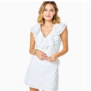Lilly Pulitzer EMILINE EYELET ROMPER 4
